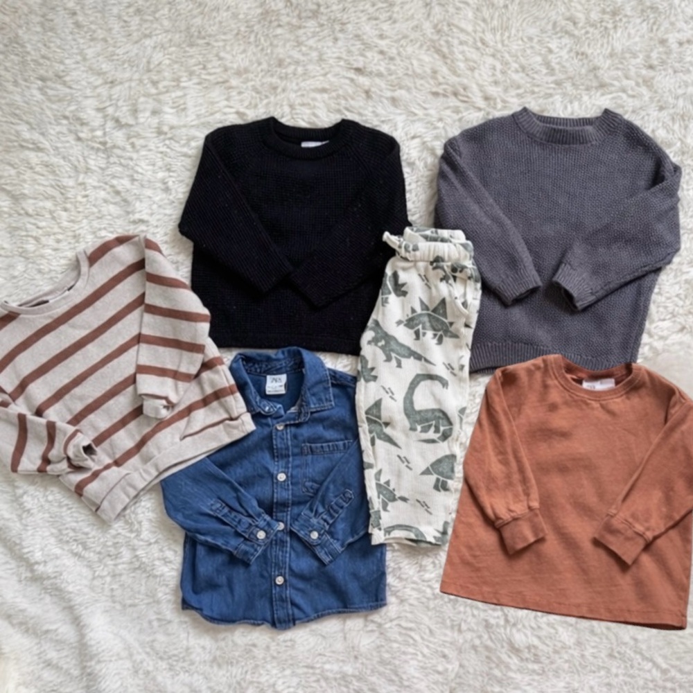 Zara Toddler Boys Cool Weather Bundle - 2-3T